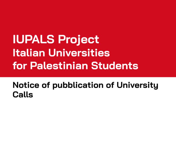 IUPALS Italian Universities for Palestinian Students