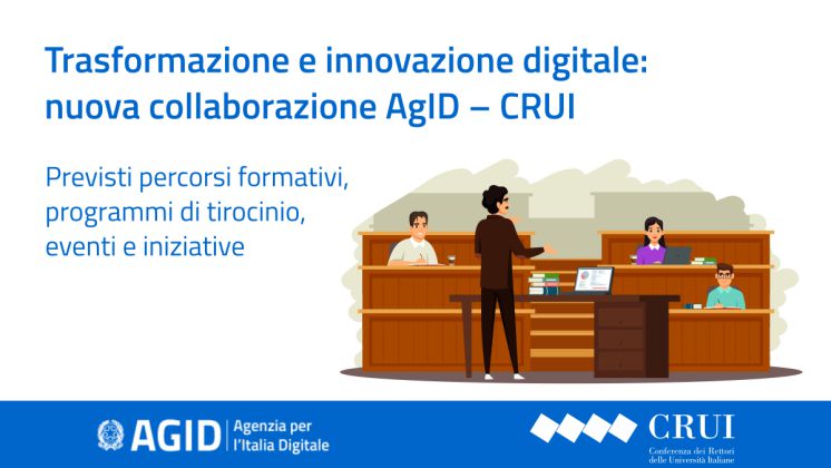 CRUI e AgID insieme per la trasformazione e l'innovazione digitale