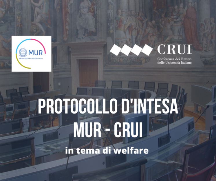 MUR e CRUI per il welfare nelle università