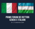 Primo Forum dei rettori uzbeki e italiani